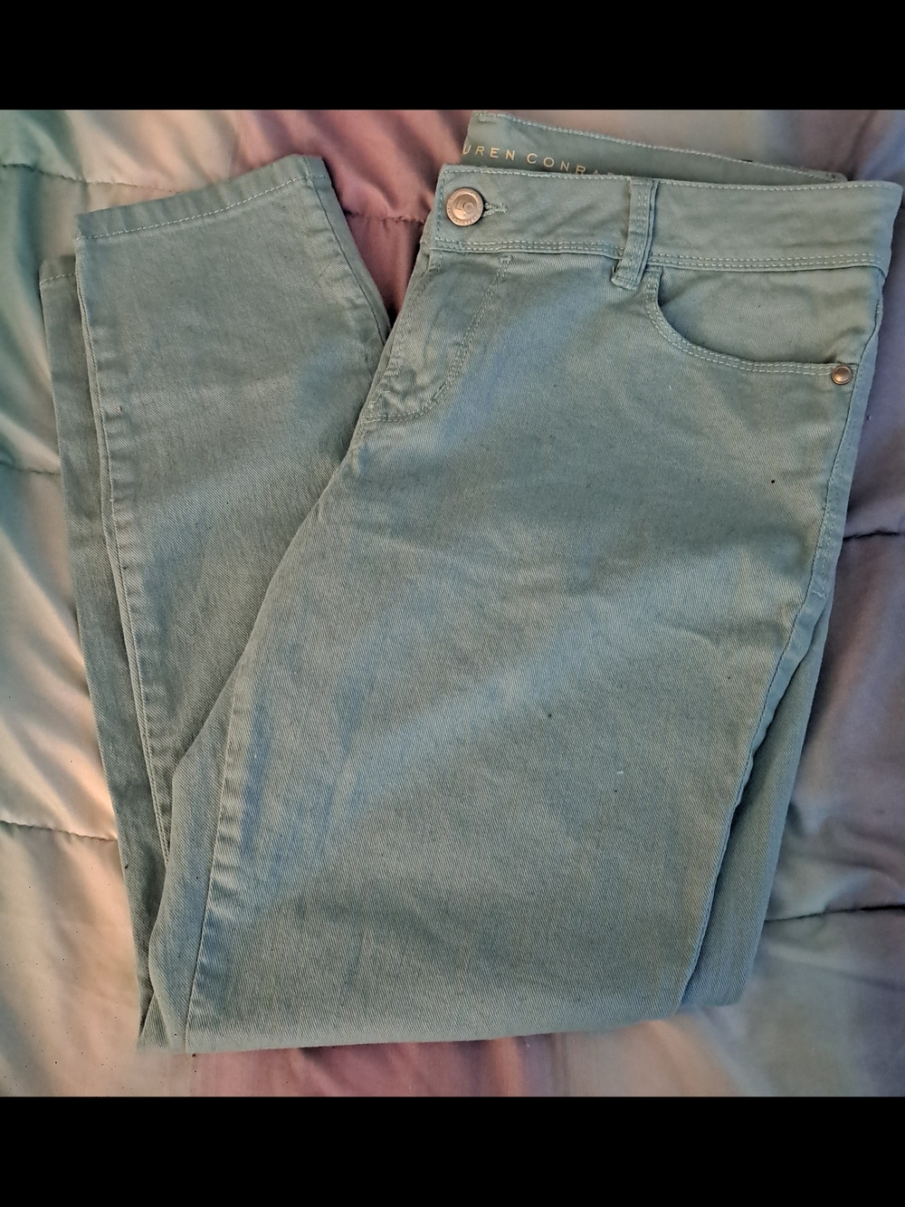 LC Lauren Conrad Light Teal Women's Jeans